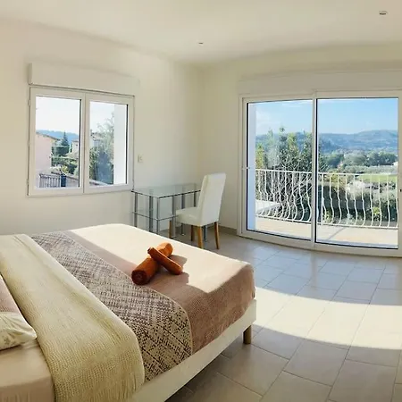 Apartment New 6br Heated Pool Gas Bbq Mountain View Cagnes-sur-Mer
